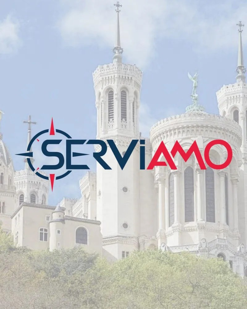 Logo créé pour Serviamo, cabinet d'Assistance à Maîtrise d'Ouvrage