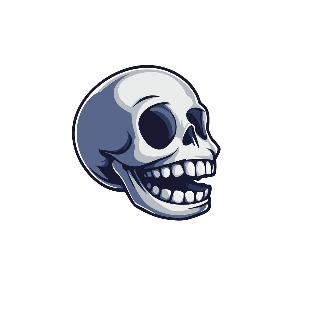 Logo pas cher skull n°7, catégorie skull