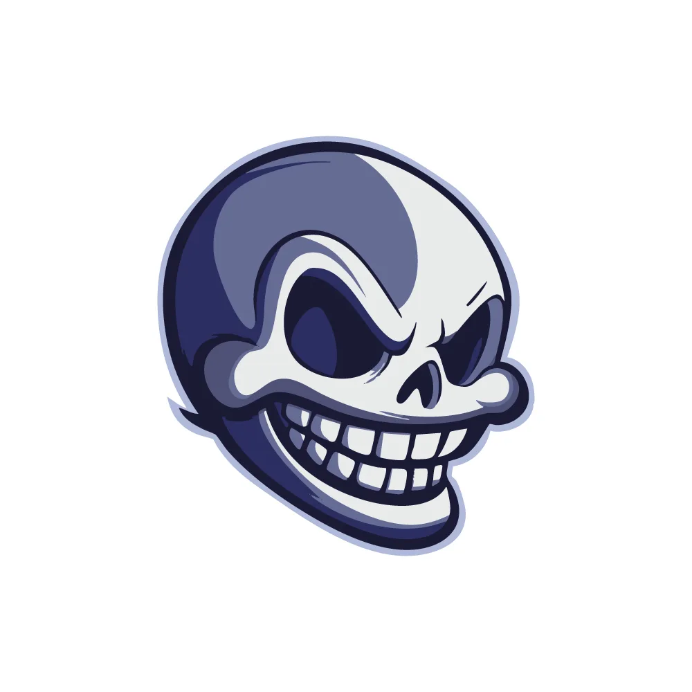 Logo pas cher skull n°9, catégorie skull