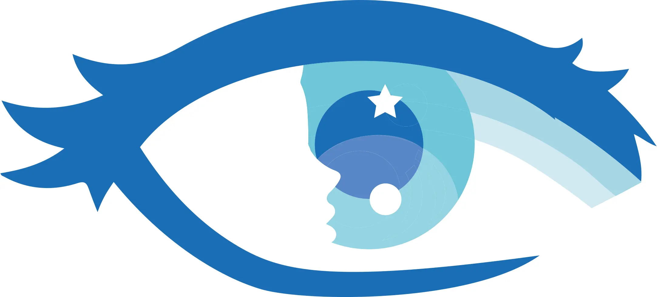 Logo pas cher œil, pour une marque optique ou de sécurité
