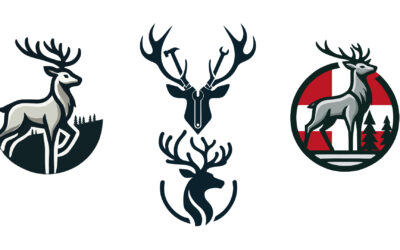 Création de logo : la symbolique du cerf, élégance et puissance