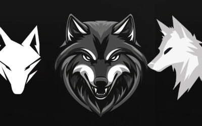 Le loup dans la création de logo : symbole et utilisation