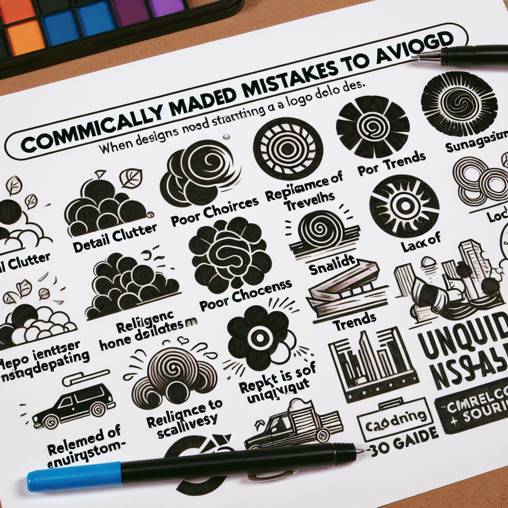 Les erreurs courantes à éviter lors de la création d’un logo