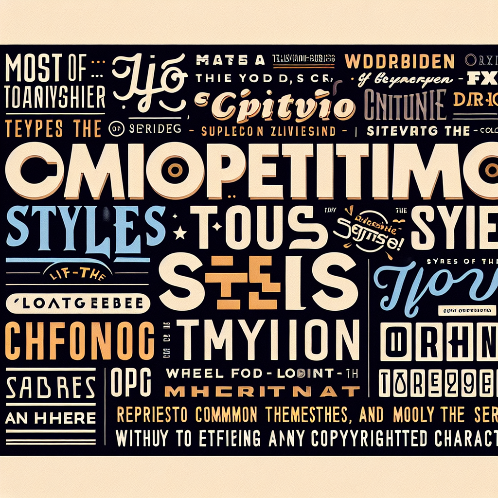 Les polices d’écriture inspirées des séries cultes Les polices d’écriture inspirées des séries cultes